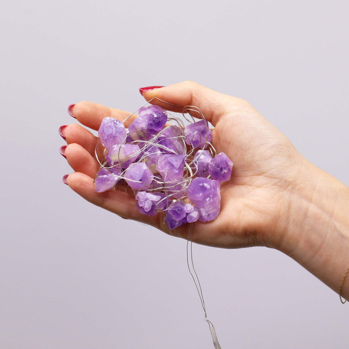 Gemstone Enchantment Lights - Amethyst - Gemstones & Crystals | Hearth & Amble