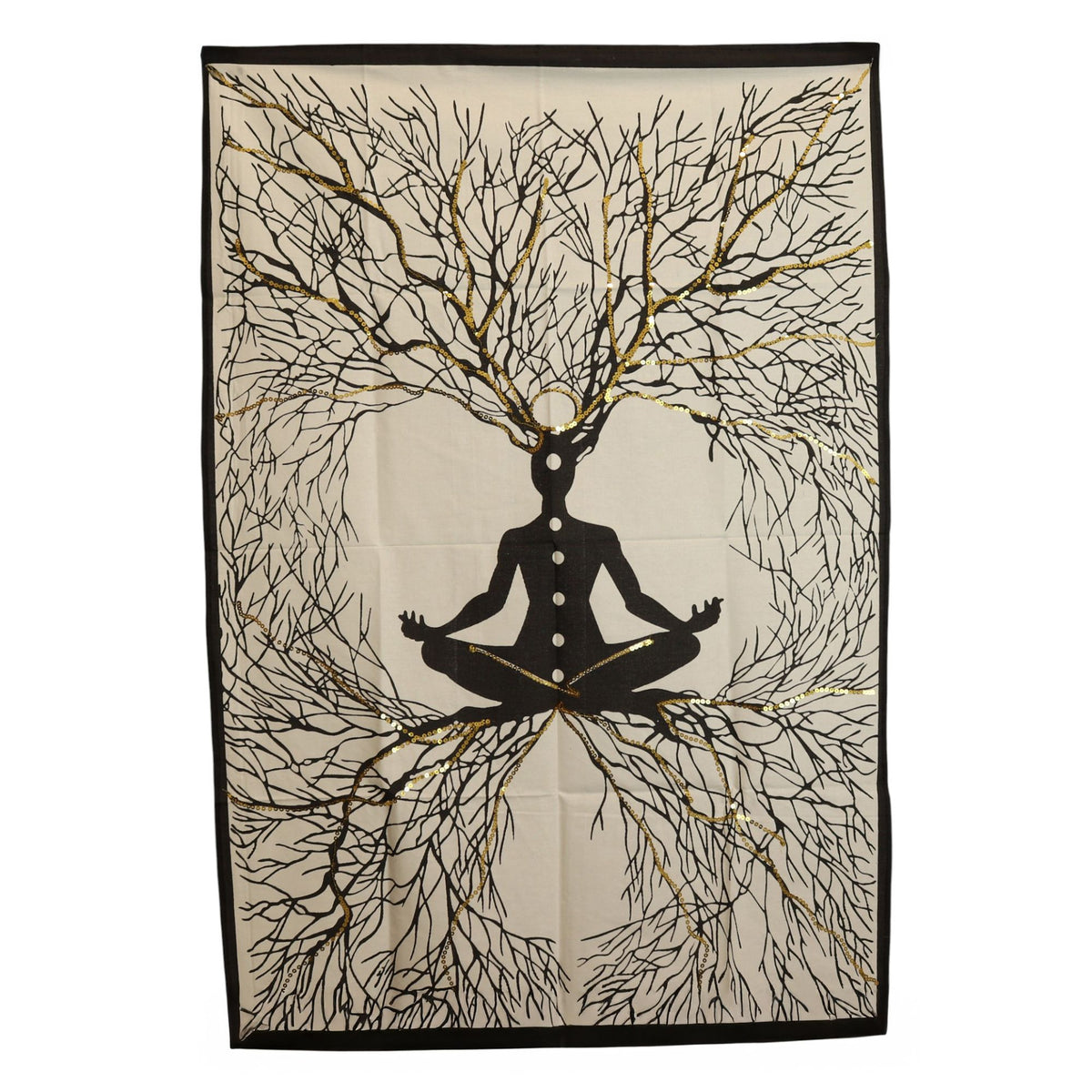 Cotton Wall Art (70x110cm) - Chakra Earth Connection