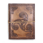 Assorted Esoteric Leather Notebooks - 15x11.5 cm