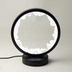 Gemstone Halo Lamp - Zen Mind - Clear Quartz
