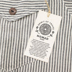 Nomad Sari Grandad Shirt - Grey Stone - XL