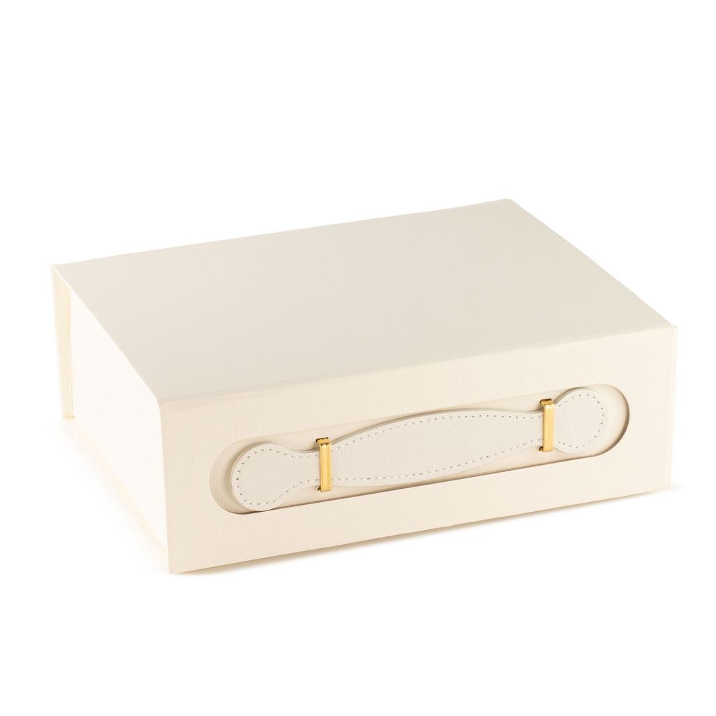 Flat Pack Gift Box - Med Hamper  (24x18.2x8cm) - White