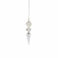 The Architect of Clarity - Three Piece Pendulum - Crystal Quartz