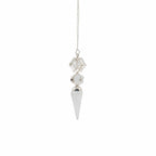 The Architect of Clarity - Three Piece Pendulum - Crystal Quartz