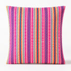 Classic Cushion Cover - Neon Stripes - 60x60cm - Jumbo Style