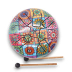 Happy Drum Multi Coloured - 17x13cm
