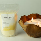 Fragranced Candle Sand - Latte Beige - Pure Serenity - 300g