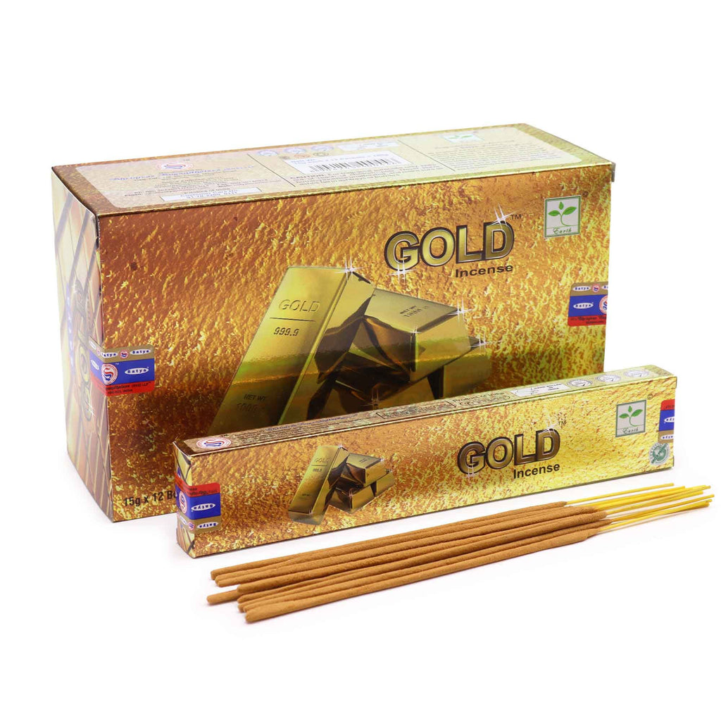 Satya Incense 15gm - Gold