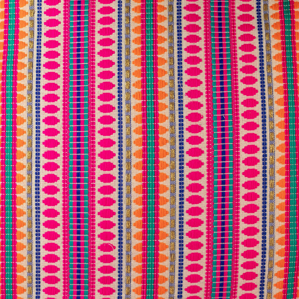 Classic Cushion Cover - Neon Stripes - 60x60cm - Jumbo Style