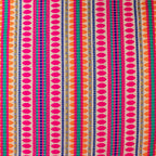 Classic Cushion Cover - Neon Stripes - 60x60cm - Jumbo Style
