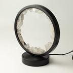 Gemstone Halo Lamp - Zen Mind - Clear Quartz