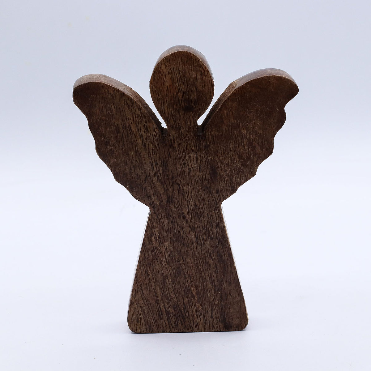 Medium Mango Wood Angel - Gold Decor - Mango Wood Angels | Hearth & Amble