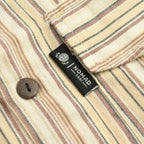 Nomad Sari Grandad Shirt - Brown Beige - Large
