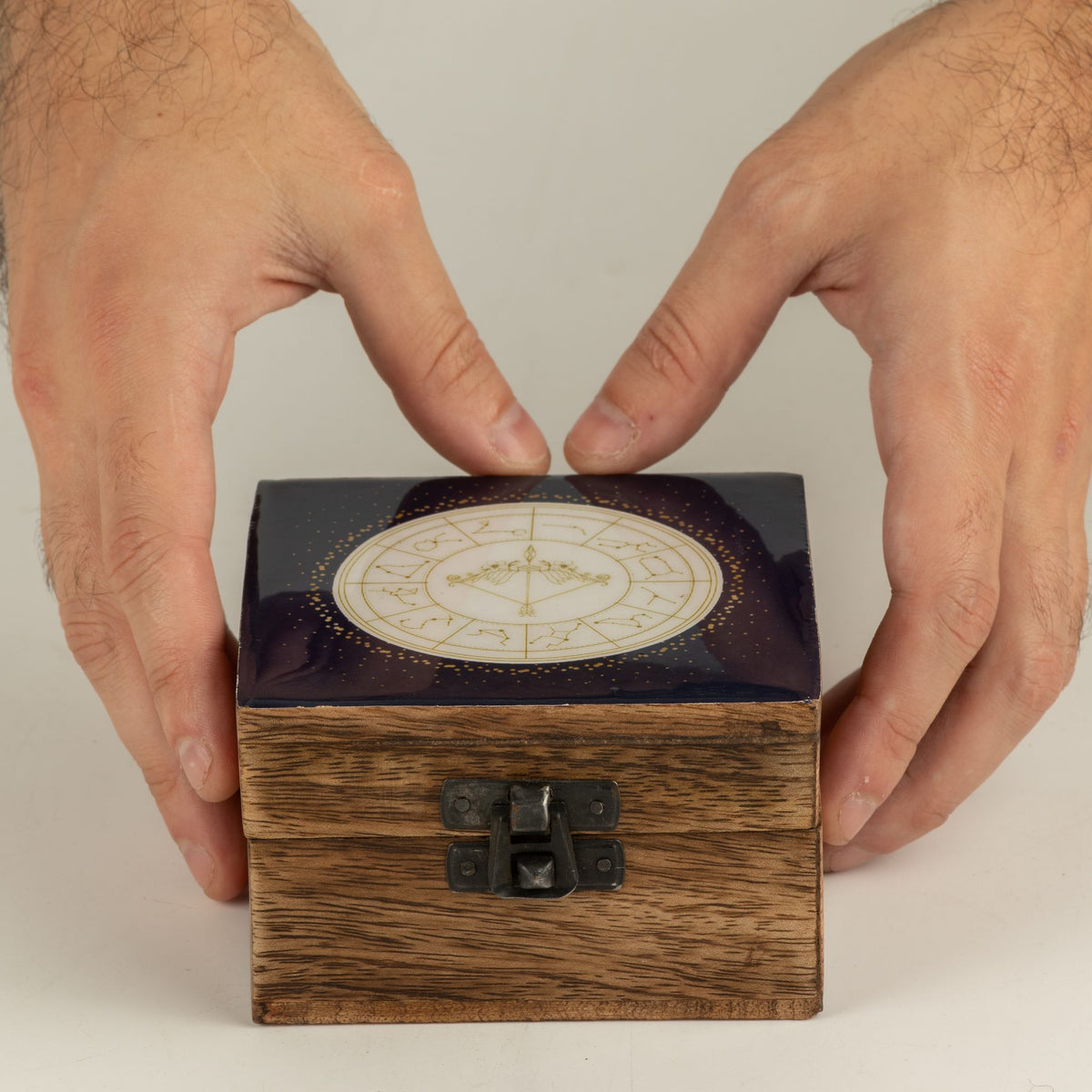 Small Enamelled Box -  Sagittarius