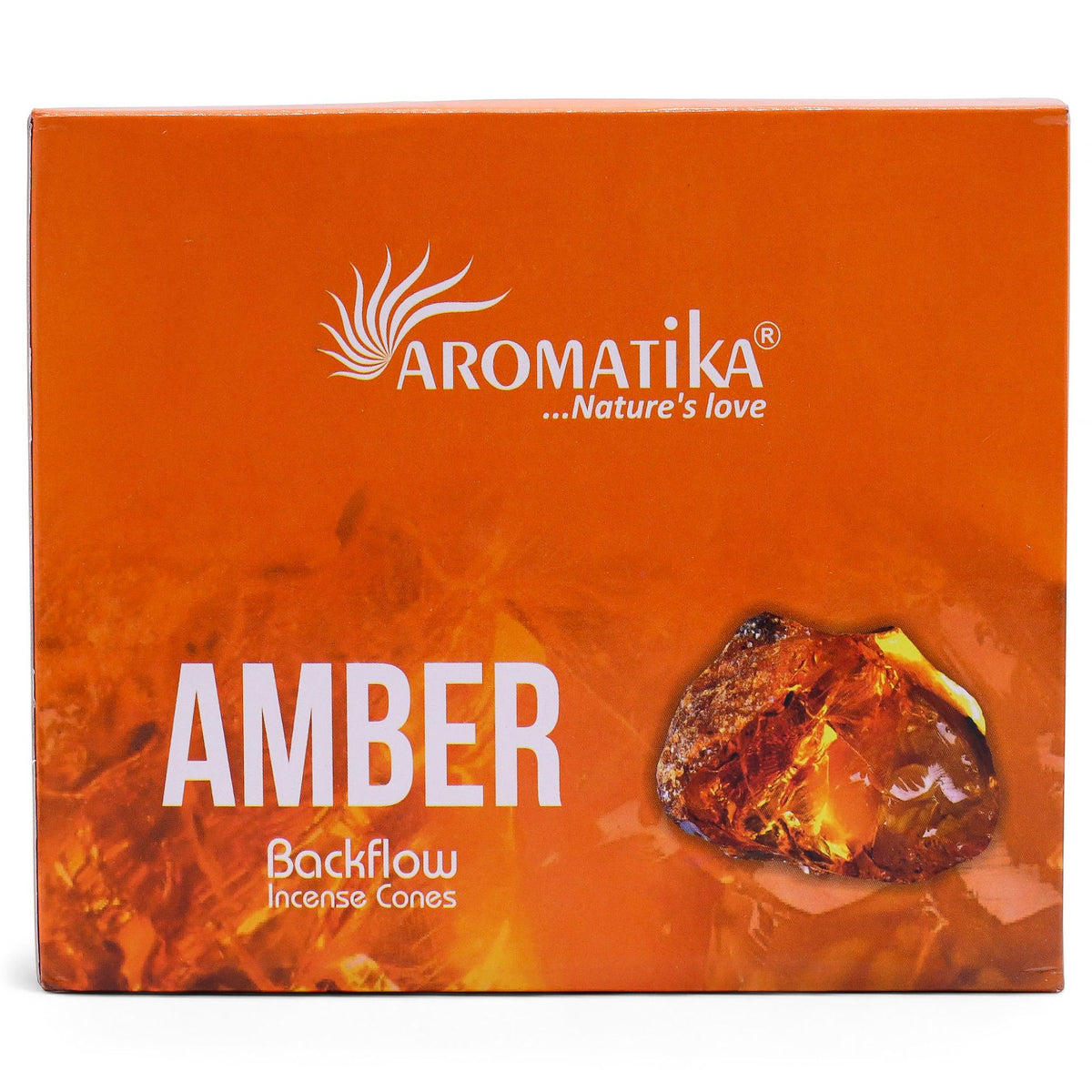 Pack of 10 Masala Backflow Incense - Amber