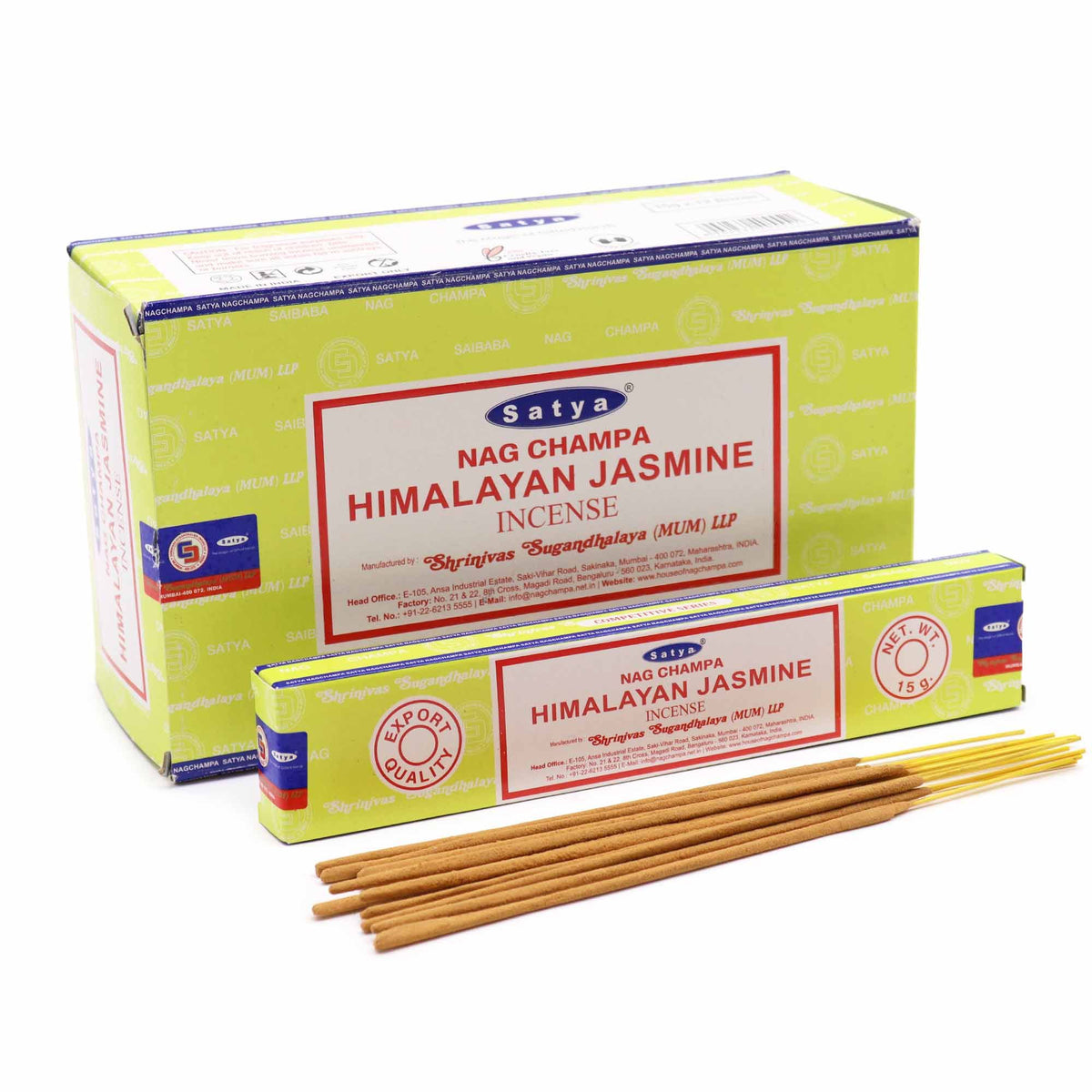Satya Incense Sticks 15g - Himalayan Jasmine
