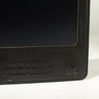 A5 Intention Note Book - LCD Wipe Screen - Black Leather Effect - 80 Leafs