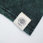 Nomad Sari Stonewashed Cotton T-Shirt - Tree of Life - Green - Small