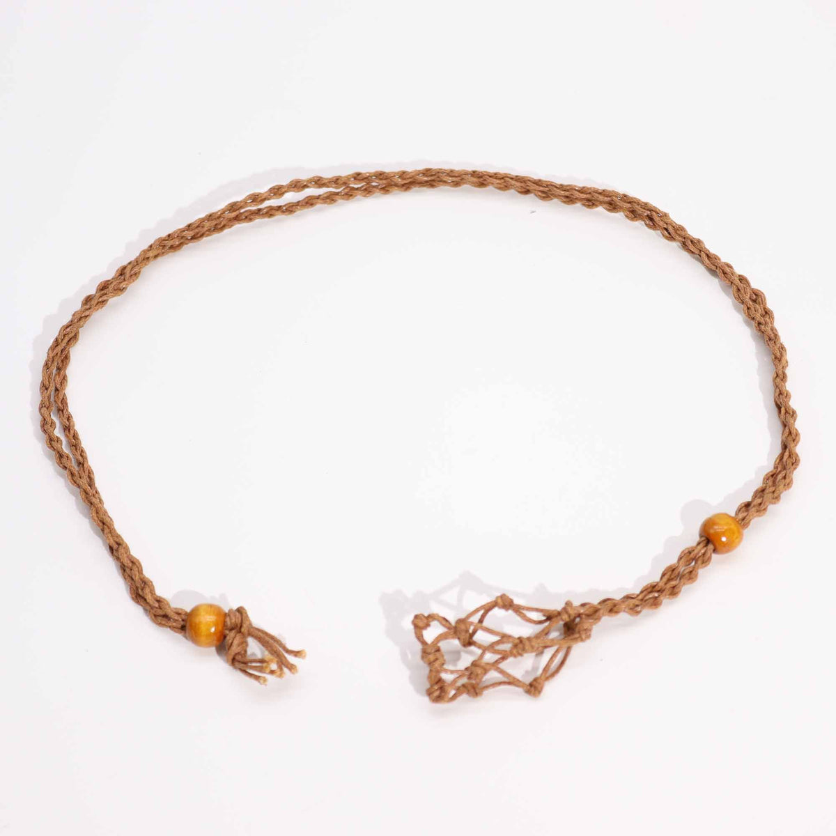 Gemstone Necklace Cord - Brown - Gemstones & Crystals | Hearth & Amble