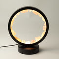Gemstone Halo Lamp - Zen Body - Rose Quartz