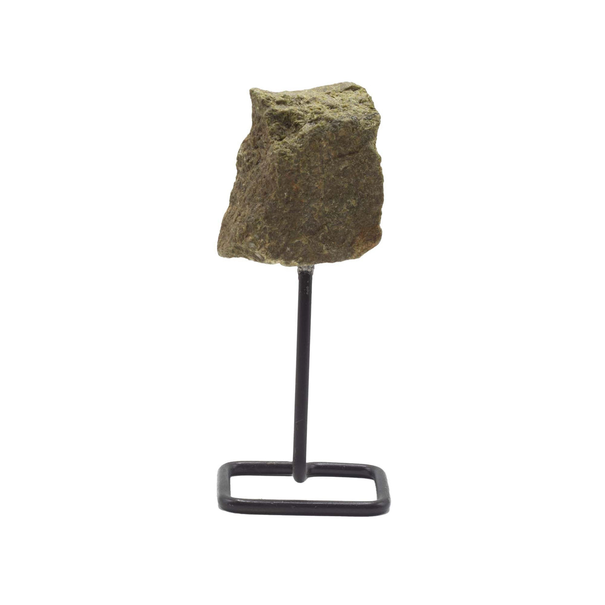 Mineral Specimen on Metal Stand - Epidote - Rare Mineral Specimens | Hearth & Amble