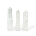 Gemstone Six Face Obelisk Point approx 11cm  - Clear Quartz