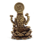 Brass Miniature Gods - Laxmi (22gms)  - 37mm