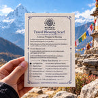 Nomad Sari - Travel Blessing Scarf - 170x50cm - Last Flight Home