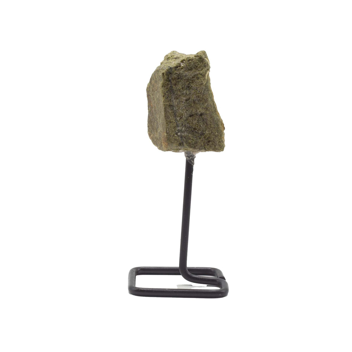 Mineral Specimen on Metal Stand - Epidote - Rare Mineral Specimens | Hearth & Amble