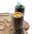 Sm Mango Wood Backflow Burner - Tree of Life