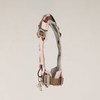 PAW - XS (2-4Kg) Dog Step-in Guardian Harness with Reflective Mesh - Soft Pink - Rose Quartz Charm