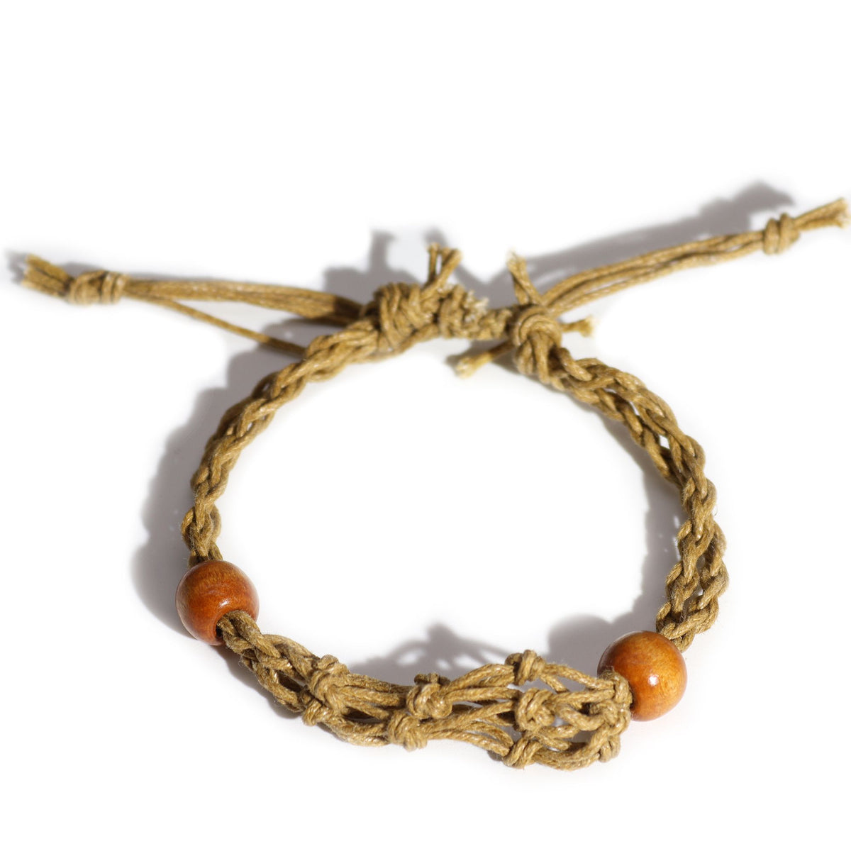 Gemstone Bracelet Cord - Sand - Gemstones & Crystals | Hearth & Amble