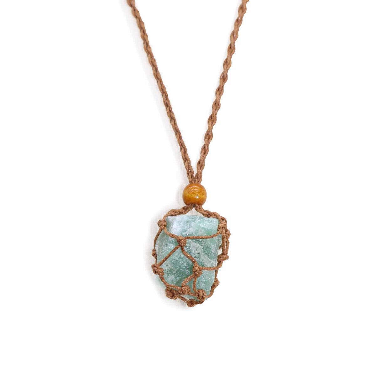 Gemstone Necklace Cord - Brown - Gemstones & Crystals | Hearth & Amble
