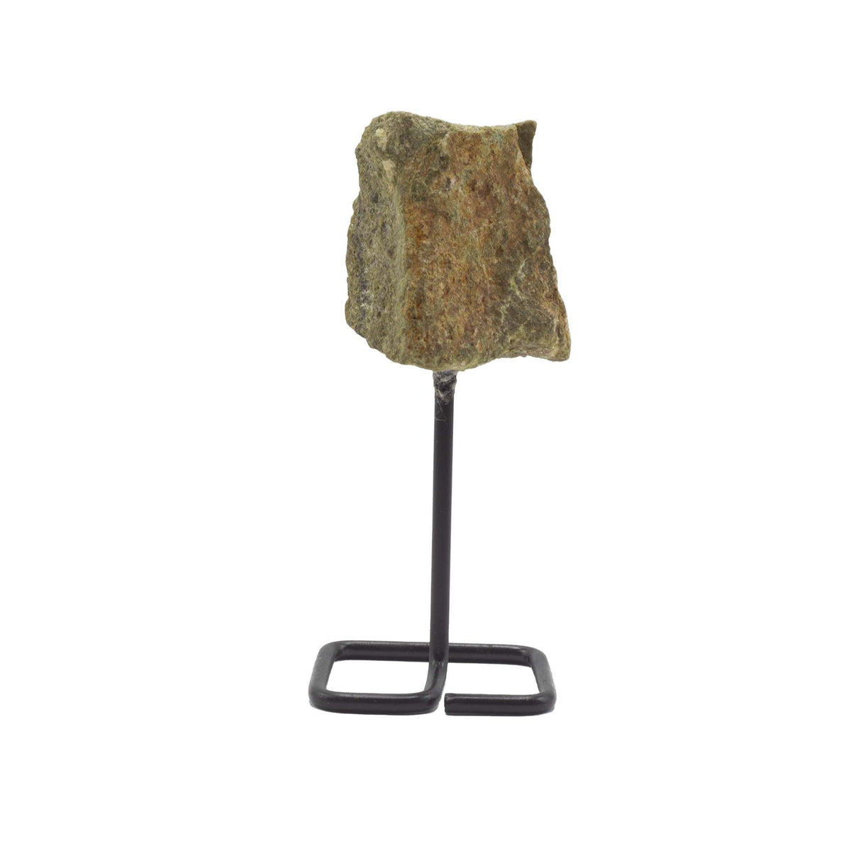 Mineral Specimen on Metal Stand - Epidote - Rare Mineral Specimens | Hearth & Amble