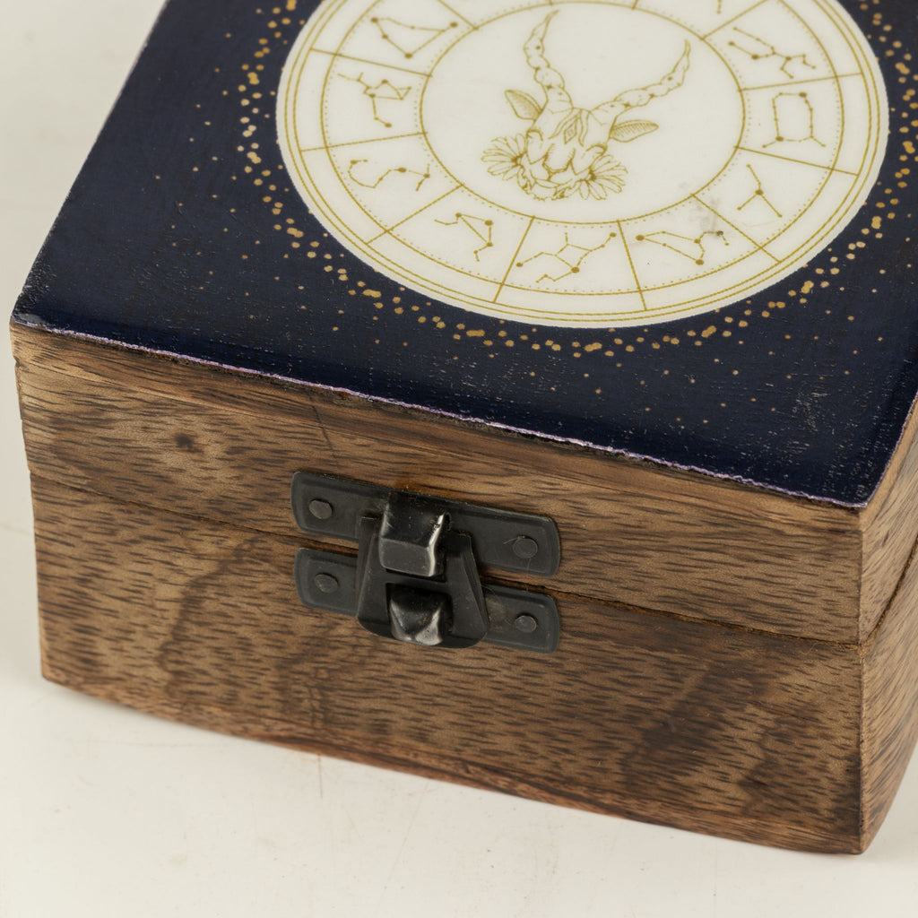 Small Enamelled Box  - Capricorn
