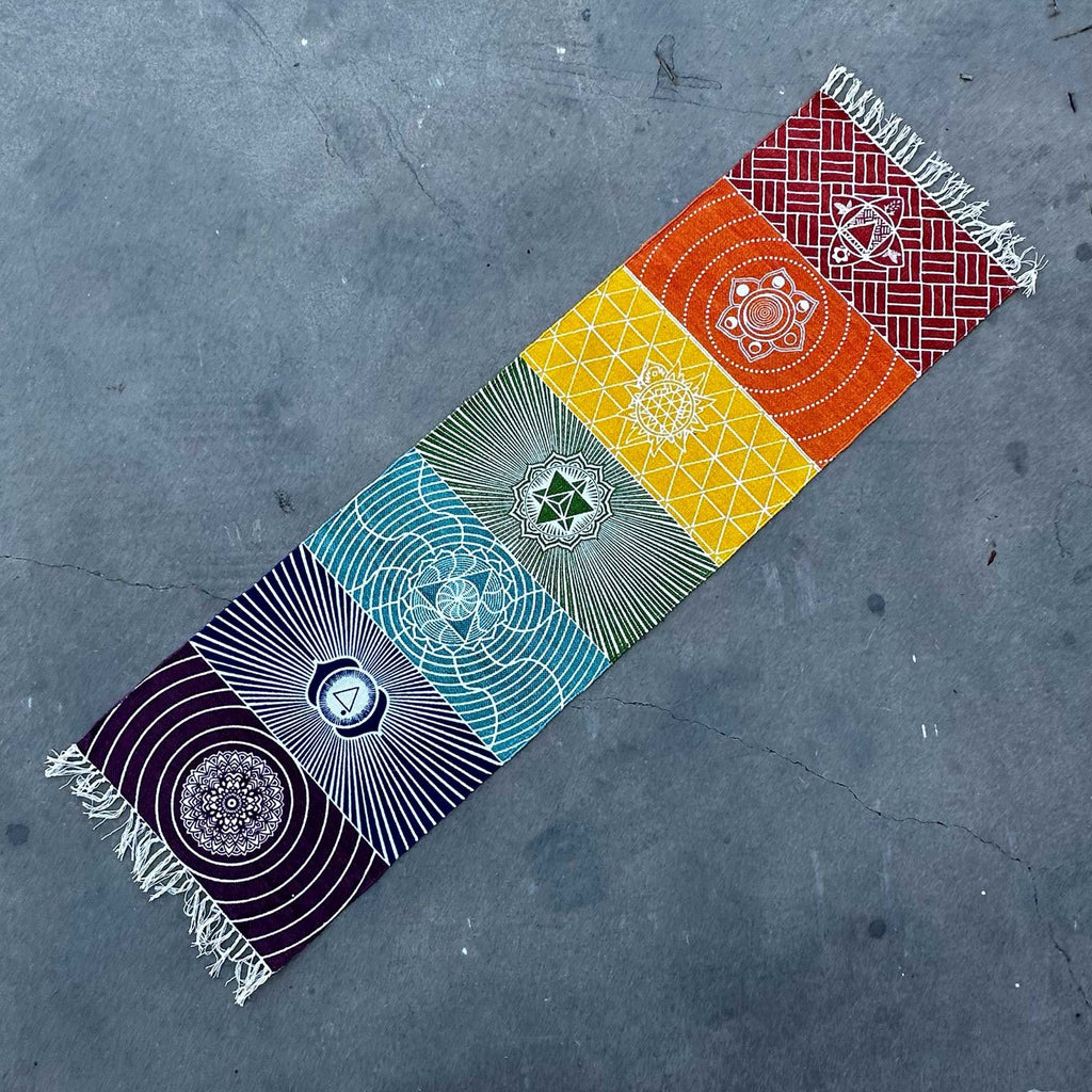 Yoga Rug - 60x200cm - 7 Chakras