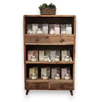 Shelf Display - Recycled Wood - 100x40x160cm