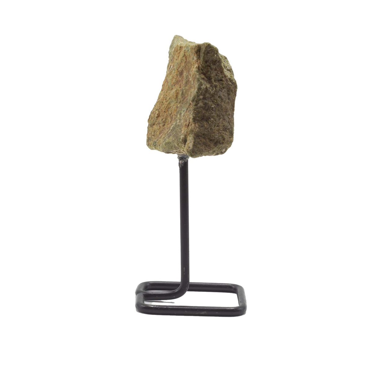 Mineral Specimen on Metal Stand - Epidote - Rare Mineral Specimens | Hearth & Amble