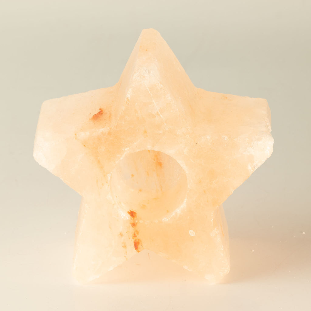 Salt Candle Holder - Star