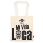 Iconic Basic Tote Bag - Mi Vida Loca - Natural 4oz