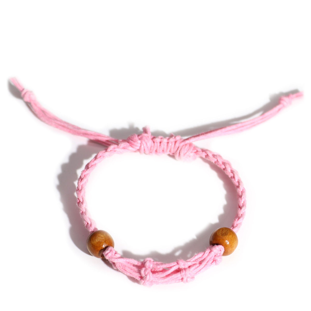Gemstone Bracelet Cord - Pink - Gemstones & Crystals | Hearth & Amble