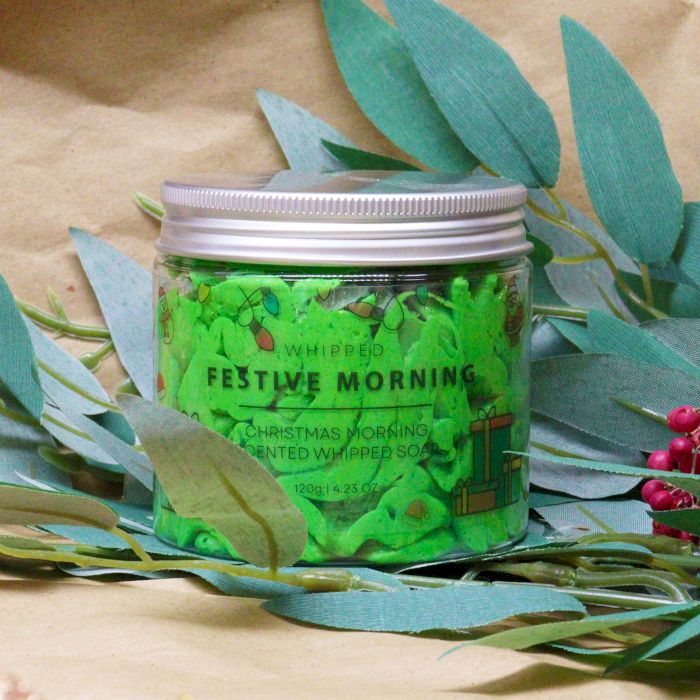 Festive Morning Whipped Soap 120g - Soaps | Hearth & Amble