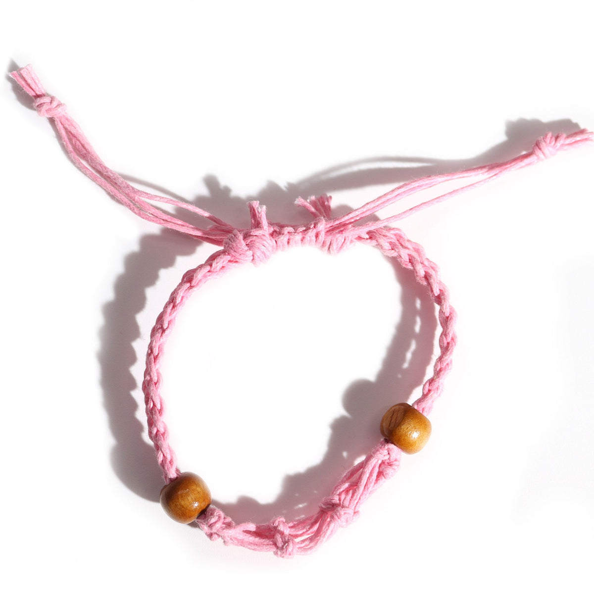 Gemstone Bracelet Cord - Pink - Gemstones & Crystals | Hearth & Amble