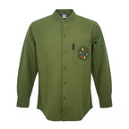 Nomad Sari Kathmandu Shirt - Forest Green - Medium