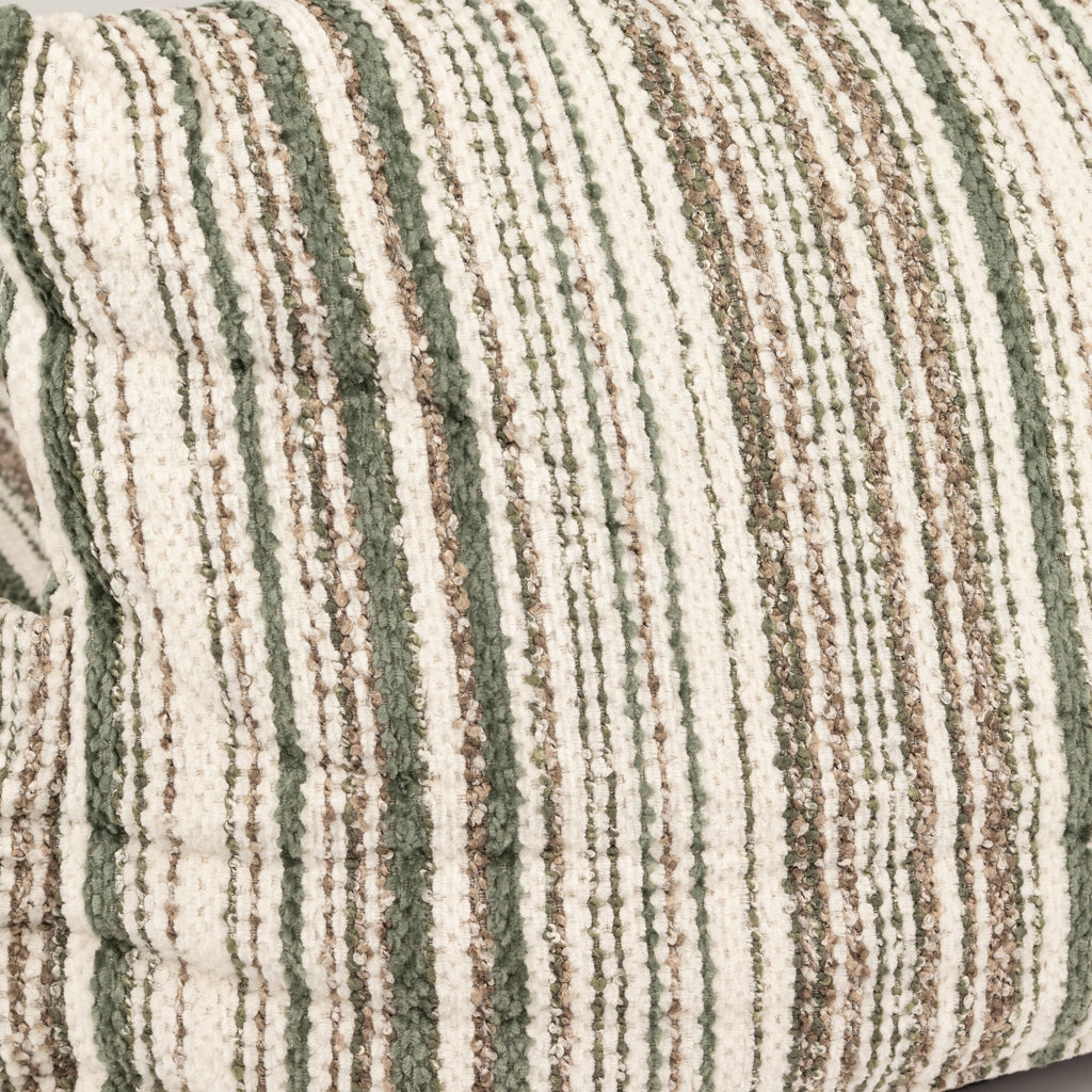 PAW Bed â€“ Medium Sofa â€“ Brown Stripes â€“ 60 Ã— 60 Ã— 28cm