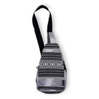 Nomad Sari Jacquard Natural Cross Bag - Urban Caravan