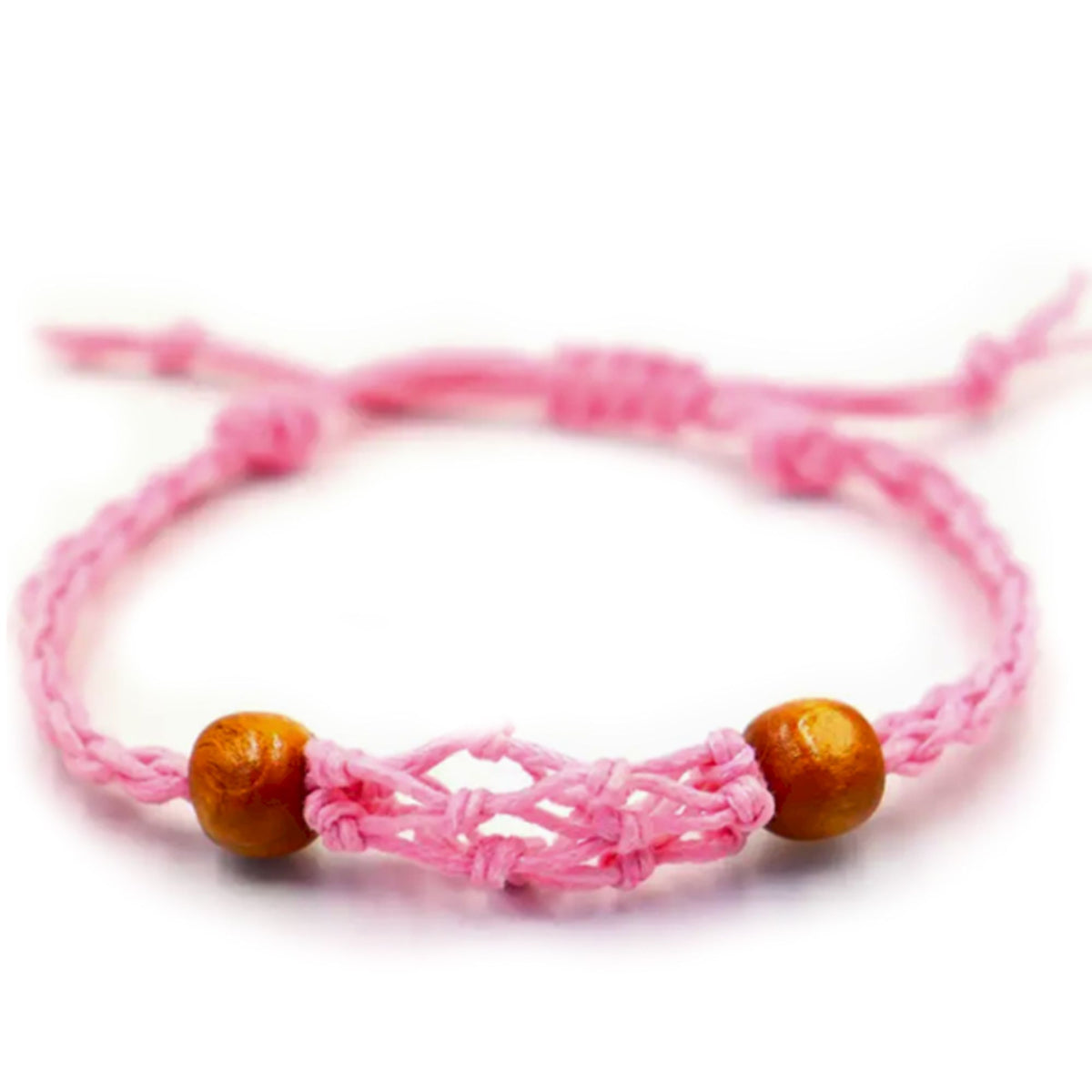 Gemstone Bracelet Cord - Pink - Gemstones & Crystals | Hearth & Amble