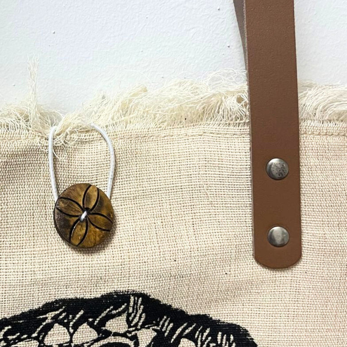 Natural Tote Bag Leather Handle - Inspiration