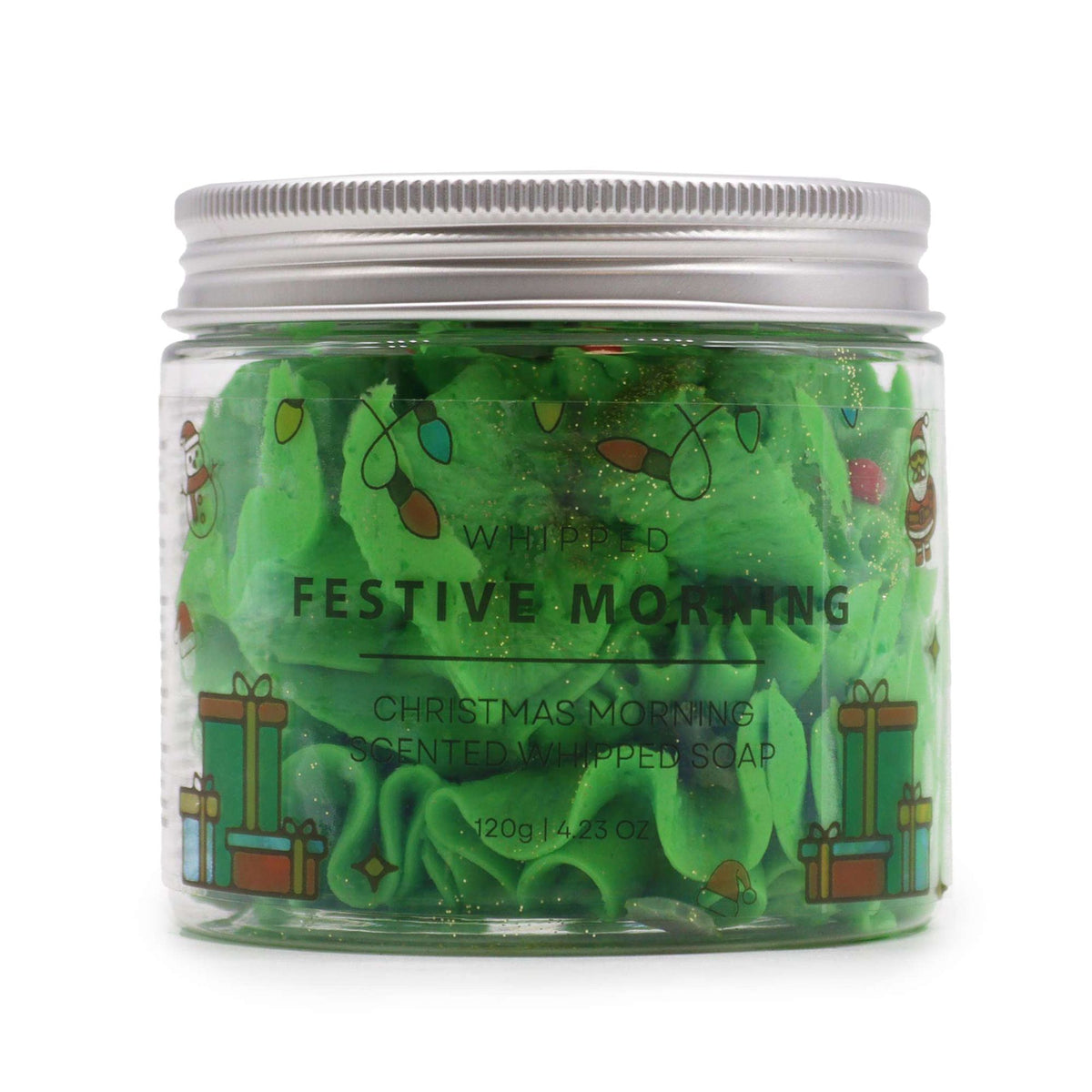 Festive Morning Whipped Soap 120g - Soaps | Hearth & Amble