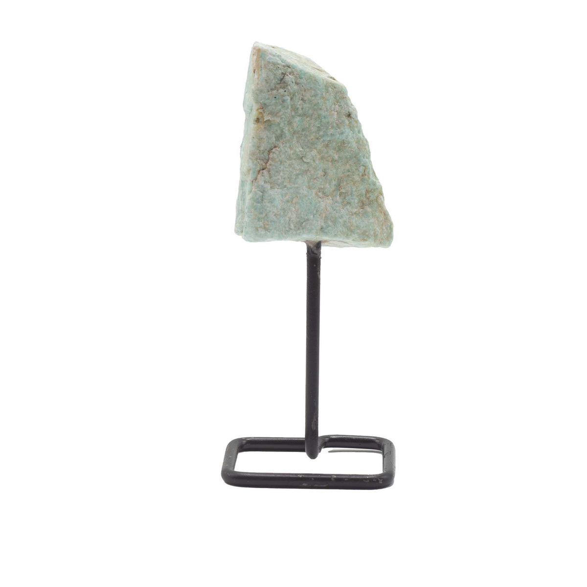 Mineral Specimen on Metal Stand - Amazonite - Rare Mineral Specimens | Hearth & Amble